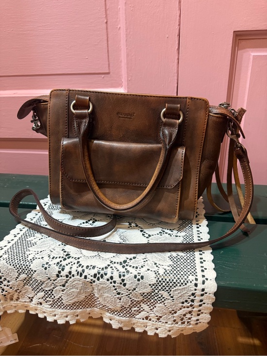 Old Trend Handbags - Old Trend Pansy mini satchel bag dark brown leather
